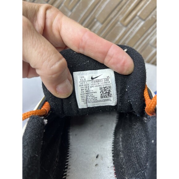 Nike Air Max 97 White Blue Orange CW6992-100 Size 10.5 Men Sneakers Shoes main image 6